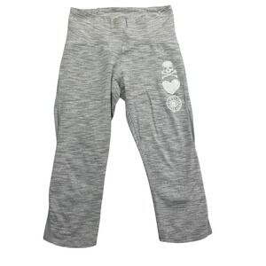 Lululemon Leggings Womens 6 Gray Capri High Rise Yoga Athletic Stretch Soulcycle